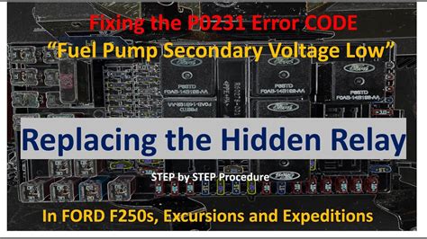 2002 ford 7.3 central junction box internal relays|Ford f250 delay relay diagram.